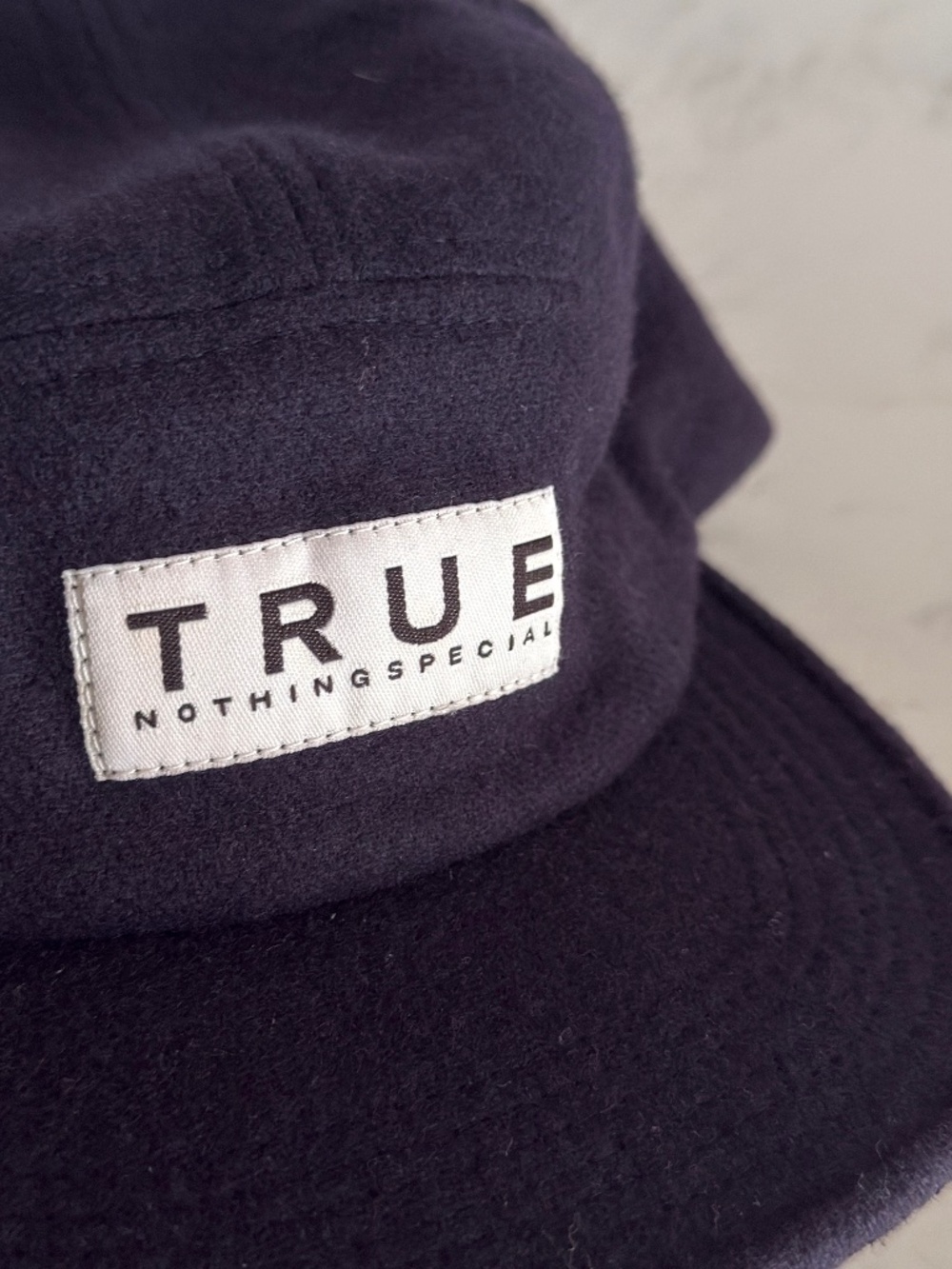True Clothing Wool Five Panel Hat View 2